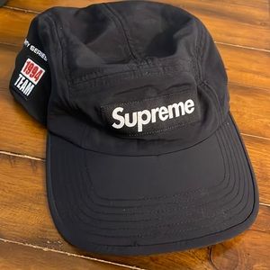 Supreme Trail “Box Logo” Camp Cap (Black)